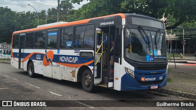 Viação Novacap C51512 na cidade de Rio de Janeiro, Rio de Janeiro, Brasil, por Guilherme Breda. Número da foto: #11684688.