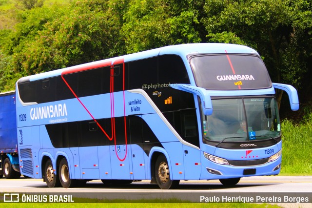 UTIL - União Transporte Interestadual de Luxo 11309 na cidade de Barra do Piraí, Rio de Janeiro, Brasil, por Paulo Henrique Pereira Borges. ID da foto: 11684452.