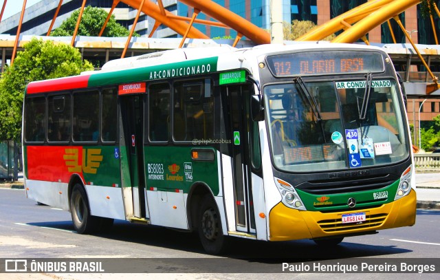 Viação Nossa Senhora de Lourdes B58083 na cidade de Rio de Janeiro, Rio de Janeiro, Brasil, por Paulo Henrique Pereira Borges. Número da foto: #11684787.
