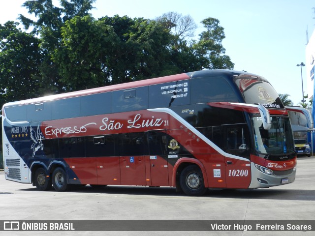 Expresso São Luiz 10200 na cidade de Goiânia, Goiás, Brasil, por Victor Hugo  Ferreira Soares. Número da foto: #11683819.