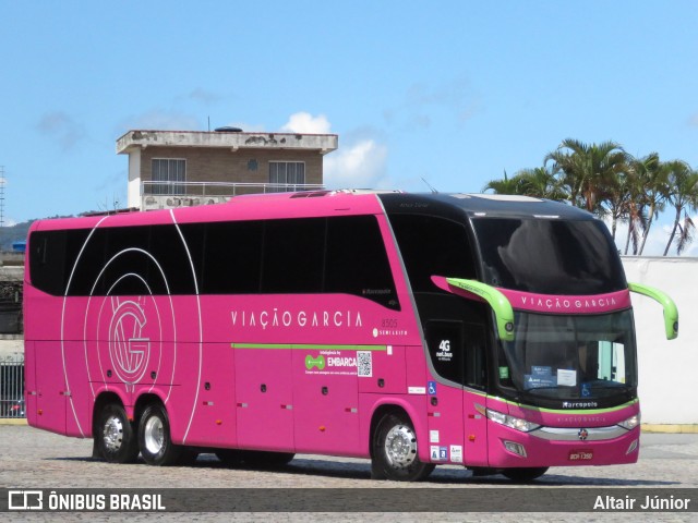 Viação Garcia 8505 na cidade de Balneário Camboriú, Santa Catarina, Brasil, por Altair Júnior. Número da foto: #11683666.