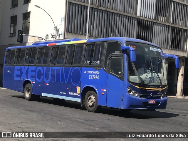 Viação Redentor C47974 na cidade de Rio de Janeiro, Rio de Janeiro, Brasil, por Luiz Eduardo Lopes da Silva. Número da foto: #11683859.