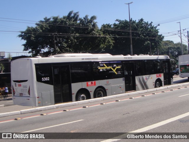 Next Mobilidade - ABC Sistema de Transporte 5302 na cidade de São Paulo, São Paulo, Brasil, por Gilberto Mendes dos Santos. ID da foto: 11685066.