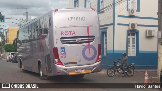 Rota Transportes Rodoviários 8305 na cidade de Barra da Estiva, Bahia, Brasil, por Flávio  Santos. ID da foto: 11684304.