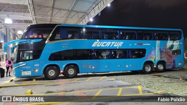 Eucatur - Empresa União Cascavel de Transportes e Turismo 5810 na cidade de Balneário Camboriú, Santa Catarina, Brasil, por Fábio Paixão. Número da foto: #11685889.