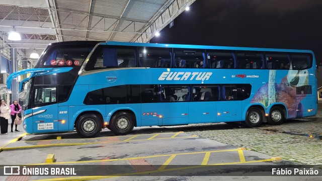 Eucatur - Empresa União Cascavel de Transportes e Turismo 5810 na cidade de Balneário Camboriú, Santa Catarina, Brasil, por Fábio Paixão. ID da foto: 11685889.