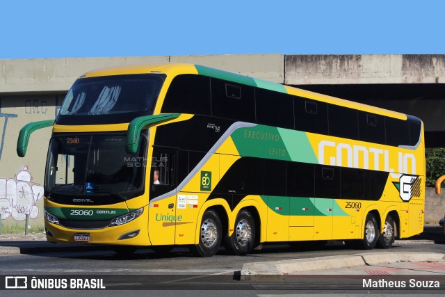 Empresa Gontijo de Transportes 25060 na cidade de Belo Horizonte, Minas Gerais, Brasil, por Matheus Souza. ID da foto: 11685208.