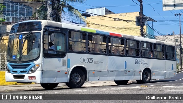 Transportes Futuro C30025 na cidade de Rio de Janeiro, Rio de Janeiro, Brasil, por Guilherme Breda. ID da foto: 11685745.