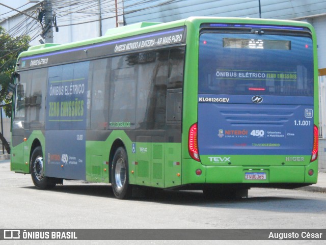 Auto Lotação Ingá 1.1.001 na cidade de Niterói, Rio de Janeiro, Brasil, por Augusto César. Número da foto: #11685503.
