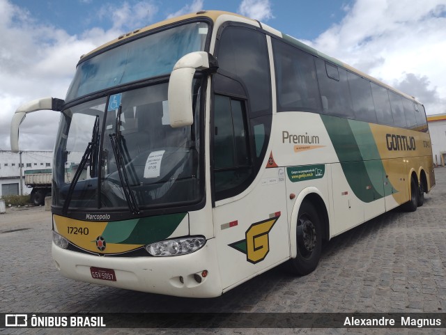 Empresa Gontijo de Transportes 17240 na cidade de São Caitano, Pernambuco, Brasil, por Alexandre  Magnus. ID da foto: 11687090.