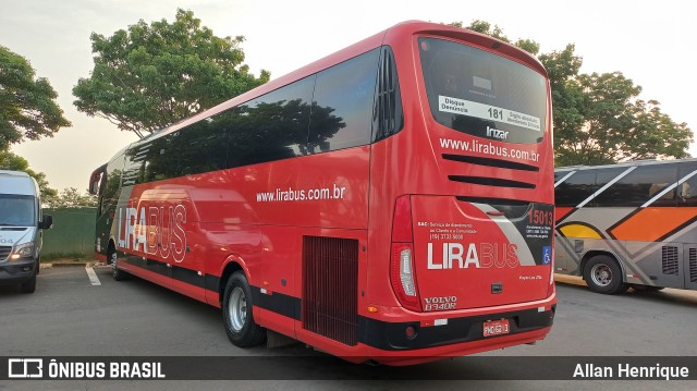 Lirabus 15013 na cidade de Paulínia, São Paulo, Brasil, por Allan Henrique. ID da foto: 11685540.