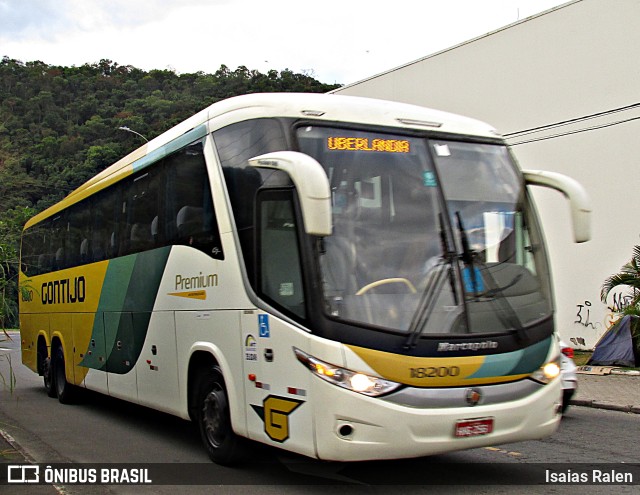 Empresa Gontijo de Transportes 18200 na cidade de Juiz de Fora, Minas Gerais, Brasil, por Isaias Ralen. ID da foto: 11687194.