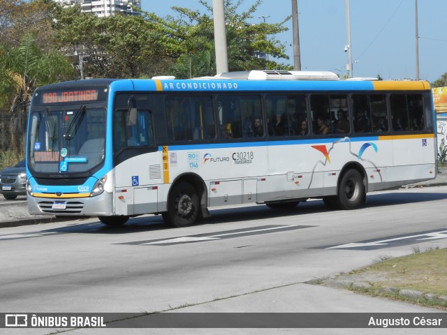 Transportes Futuro C30218 na cidade de Rio de Janeiro, Rio de Janeiro, Brasil, por Augusto César. Número da foto: #11685496.