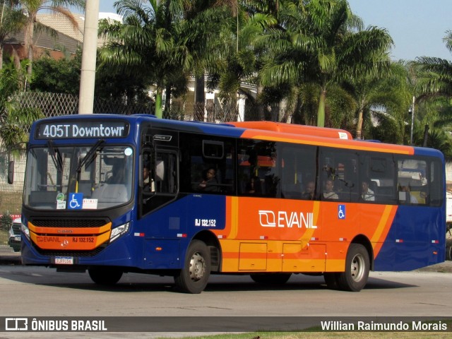 Evanil Transportes e Turismo RJ 132.152 na cidade de Rio de Janeiro, Rio de Janeiro, Brasil, por Willian Raimundo Morais. Número da foto: #11686335.