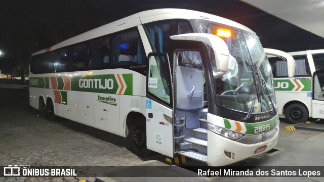 Empresa Gontijo de Transportes 21685 na cidade de Milagres, Bahia, Brasil, por Rafael Miranda dos Santos Lopes. Número da foto: #11686668.