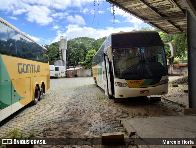 Empresa Gontijo de Transportes 12860 na cidade de Belo Horizonte, Minas Gerais, Brasil, por Marcelo Horta. Número da foto: #10832155.