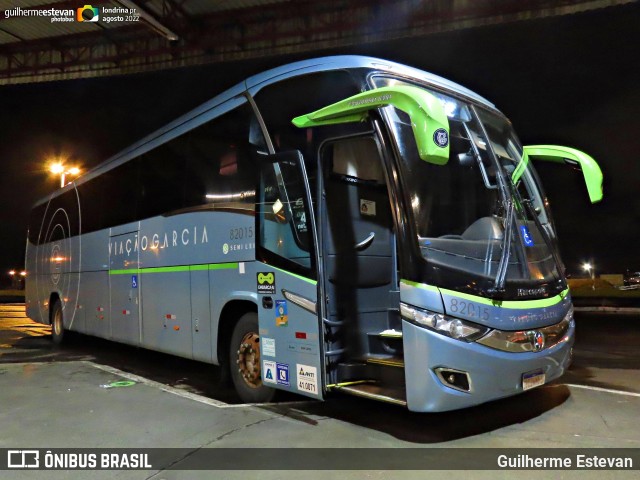 Viação Garcia 82015 na cidade de Londrina, Paraná, Brasil, por Guilherme Estevan. Número da foto: #10831983.