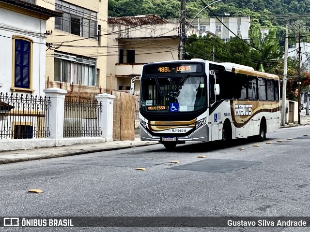 Transportes Fabio's RJ 154.014 na cidade de Rio de Janeiro, Rio de Janeiro, Brasil, por Gustavo Silva Andrade. Número da foto: #10832322.