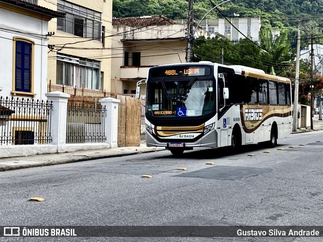 Transportes Fabio's RJ 154.014 na cidade de Rio de Janeiro, Rio de Janeiro, Brasil, por Gustavo Silva Andrade. ID da foto: 10832322.