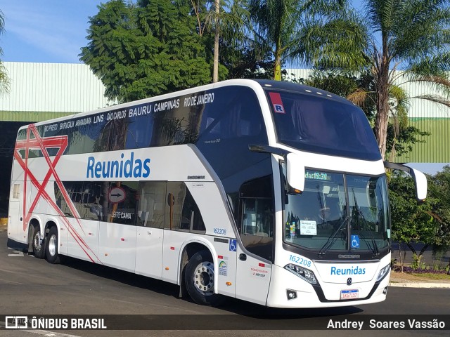 Empresa Reunidas Paulista de Transportes 162208 na cidade de Bauru, São Paulo, Brasil, por Andrey  Soares Vassão. Número da foto: #10834064.