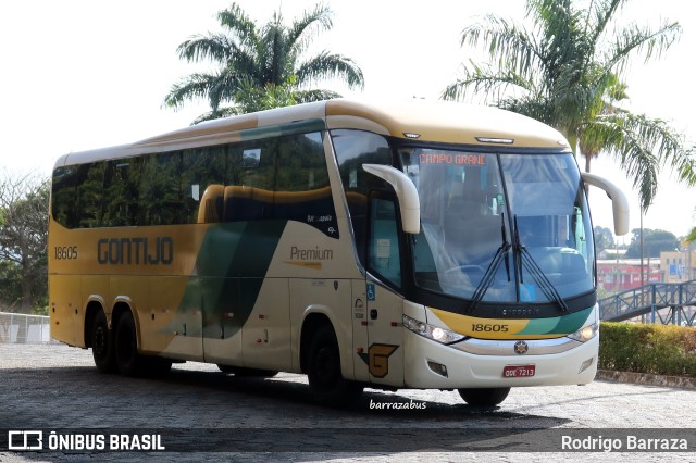 Empresa Gontijo de Transportes 18605 na cidade de Uberlândia, Minas Gerais, Brasil, por Rodrigo Barraza. Número da foto: #10832339.