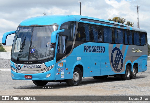 Auto Viação Progresso 6126 na cidade de Caruaru, Pernambuco, Brasil, por Lucas Silva. ID da foto: 10832561.