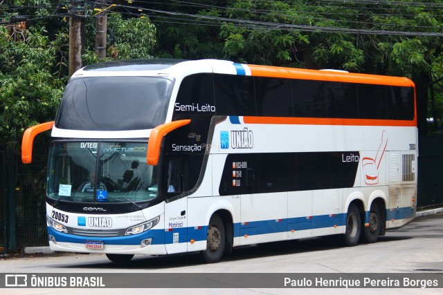 Expresso União 20053 na cidade de São Paulo, São Paulo, Brasil, por Paulo Henrique Pereira Borges. ID da foto: 10833469.