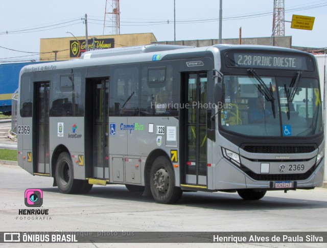 Expresso CampiBus 2369 na cidade de Campinas, São Paulo, Brasil, por Henrique Alves de Paula Silva. Número da foto: #10833137.
