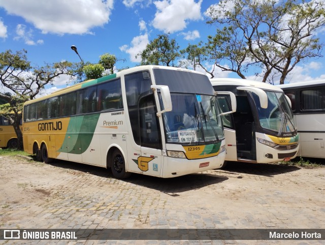 Empresa Gontijo de Transportes 12345 na cidade de Belo Horizonte, Minas Gerais, Brasil, por Marcelo Horta. ID da foto: 10832133.