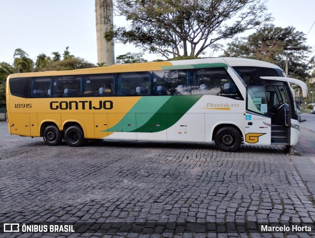 Empresa Gontijo de Transportes 18915 na cidade de Belo Horizonte, Minas Gerais, Brasil, por Marcelo Horta. ID da foto: 10832175.