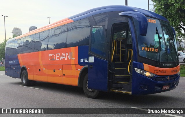 Evanil Transportes e Turismo RJ 132.050 na cidade de Rio de Janeiro, Rio de Janeiro, Brasil, por Bruno Mendonça. Número da foto: #10831769.