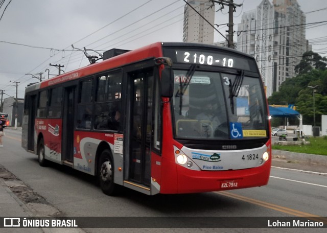 Himalaia Transportes > Ambiental Transportes Urbanos 4 1824 na cidade de São Paulo, São Paulo, Brasil, por Lohan Mariano. Número da foto: #10833975.