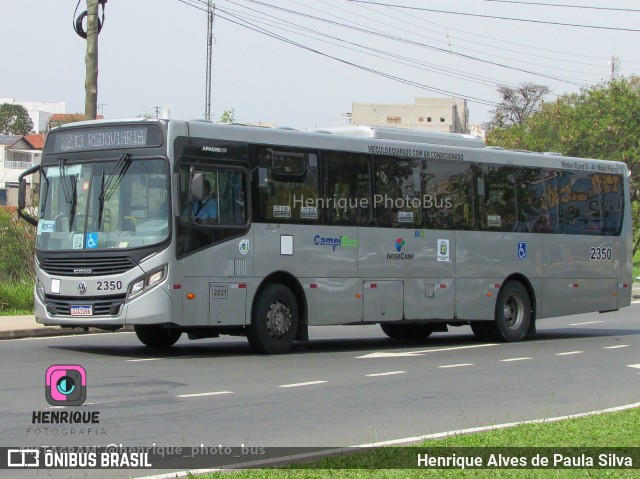 Expresso CampiBus 2350 na cidade de Campinas, São Paulo, Brasil, por Henrique Alves de Paula Silva. Número da foto: #10833117.
