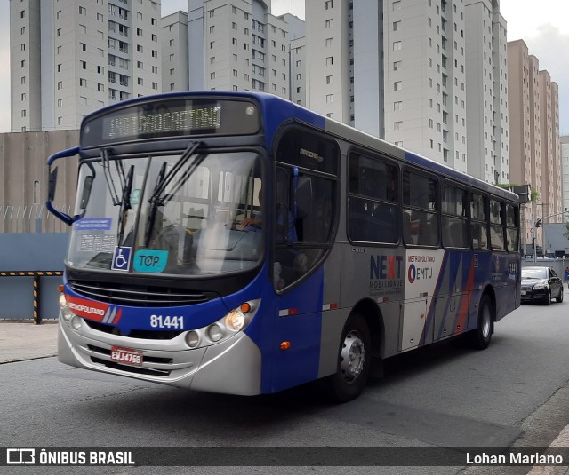 Next Mobilidade - ABC Sistema de Transporte 81.441 na cidade de São Caetano do Sul, São Paulo, Brasil, por Lohan Mariano. Número da foto: #10833937.