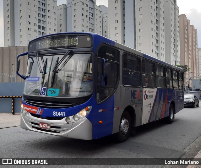 Next Mobilidade - ABC Sistema de Transporte 81.441 na cidade de São Caetano do Sul, São Paulo, Brasil, por Lohan Mariano. ID da foto: 10833937.