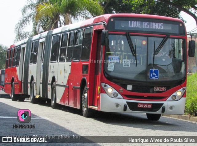 Itajaí Transportes Coletivos 2972 na cidade de Campinas, São Paulo, Brasil, por Henrique Alves de Paula Silva. Número da foto: #10833068.
