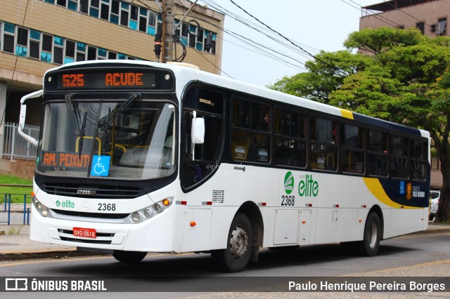 Viação Elite 2368 na cidade de Volta Redonda, Rio de Janeiro, Brasil, por Paulo Henrique Pereira Borges. Número da foto: #10859413.