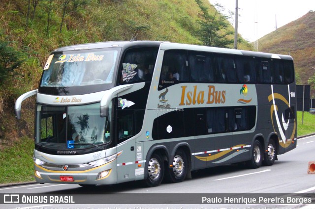 Isla Bus Transportes 1600 na cidade de Piraí, Rio de Janeiro, Brasil, por Paulo Henrique Pereira Borges. Número da foto: #10859610.