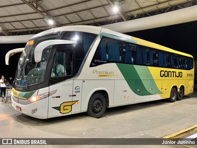 Empresa Gontijo de Transportes 18905 na cidade de Marília, São Paulo, Brasil, por Júnior Juninho. ID da foto: 10860006.