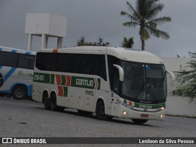 Empresa Gontijo de Transportes 21640 na cidade de Caruaru, Pernambuco, Brasil, por Lenilson da Silva Pessoa. ID da foto: 10858113.