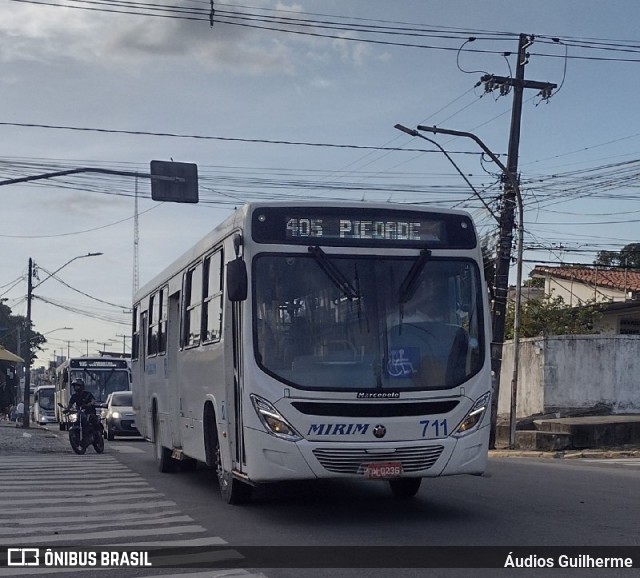 Viação Mirim 711 na cidade de Jaboatão dos Guararapes, Pernambuco, Brasil, por Áudios Guilherme. Número da foto: #10859645.