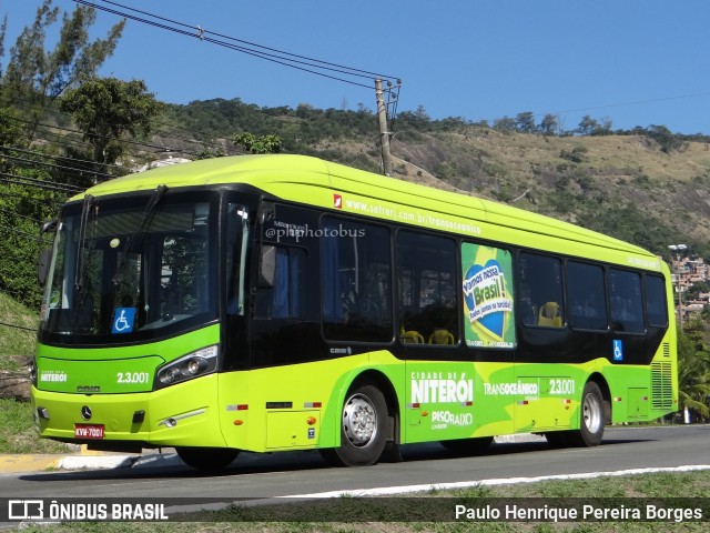 Expresso Miramar 2.3.001 na cidade de Niterói, Rio de Janeiro, Brasil, por Paulo Henrique Pereira Borges. Número da foto: #10859430.