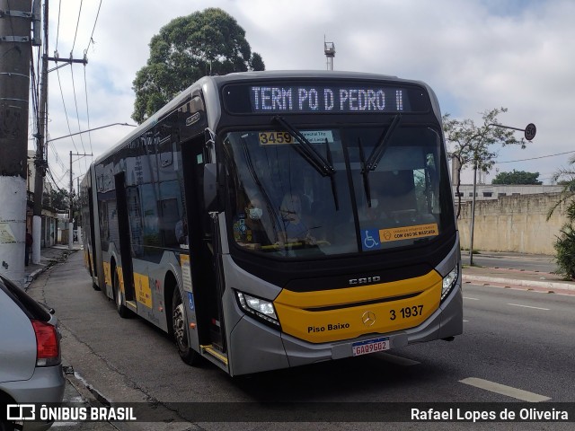Viação Metrópole Paulista - Zona Leste 3 1937 na cidade de São Paulo, São Paulo, Brasil, por Rafael Lopes de Oliveira. Número da foto: #10859644.