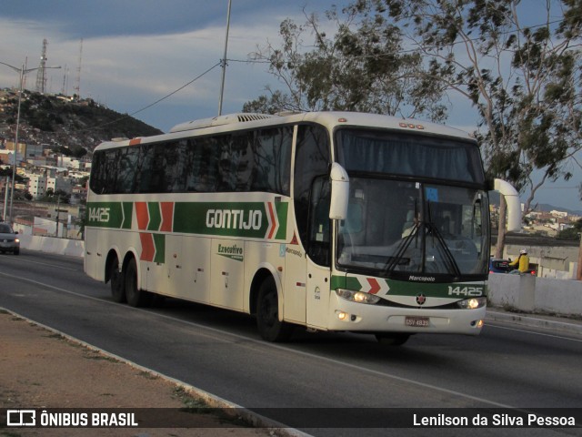 Empresa Gontijo de Transportes 14425 na cidade de Caruaru, Pernambuco, Brasil, por Lenilson da Silva Pessoa. ID da foto: 10861510.