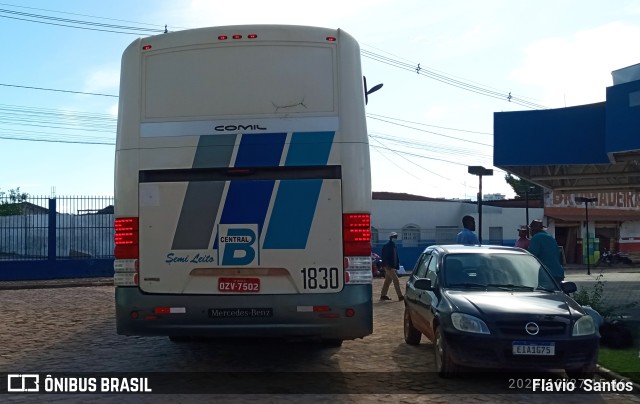 Viação Central Bahia de Transportes 1830 na cidade de Barra da Estiva, Bahia, Brasil, por Flávio  Santos. Número da foto: #10860500.