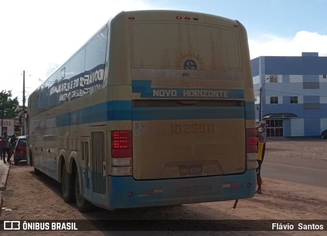Viação Novo Horizonte 1026911 na cidade de Barra da Estiva, Bahia, Brasil, por Flávio  Santos. Número da foto: #10860493.