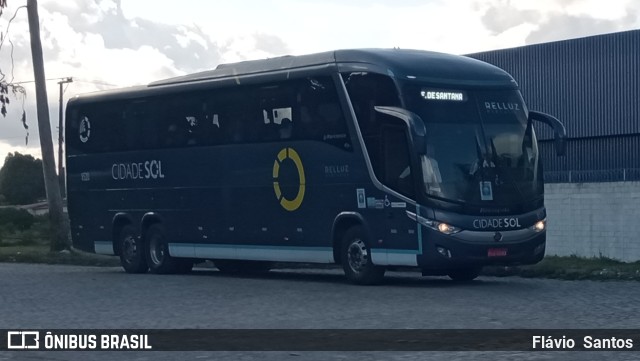 Viação Cidade Sol 8520 na cidade de Cruz das Almas, Bahia, Brasil, por Flávio  Santos. Número da foto: #10860448.
