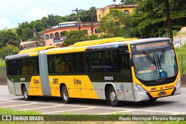Mobi Rio E902013 na cidade de Barra Mansa, Rio de Janeiro, Brasil, por Paulo Henrique Pereira Borges. Número da foto: #10862468.
