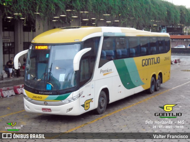 Empresa Gontijo de Transportes 21640 na cidade de Belo Horizonte, Minas Gerais, Brasil, por Valter Francisco. Número da foto: #10862546.