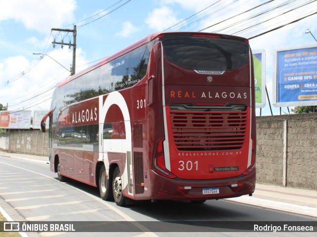 Real Alagoas de Viação 301 na cidade de Maceió, Alagoas, Brasil, por Rodrigo Fonseca. Número da foto: #10861744.